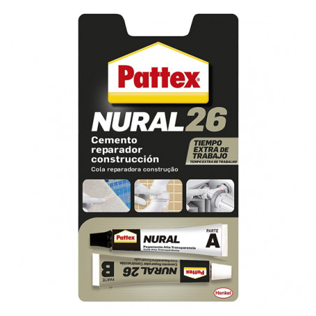 CEMENTO ADHESIVO NURAL 26 11ML+11ML PATTEX