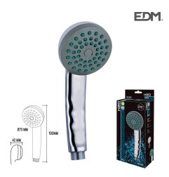 Mango de ducha - anticalcareo - cromo - edm