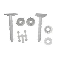 Juego de tornillos para tapa - wc 9cm