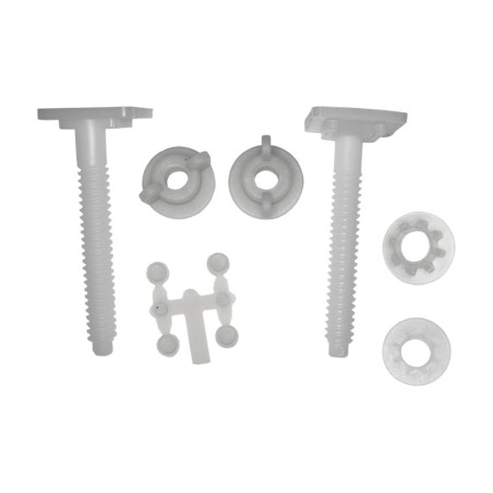 Juego de tornillos para tapa - wc 9cm