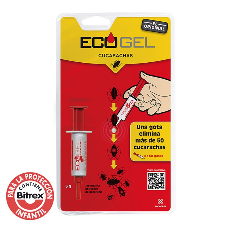 ECOGEL CUCARACHAS 5GR JERINGA ECOGEL CUCARACHAS 5GR JERINGA