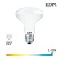 Bombilla reflectora led r80 e27 10w 810 lm 6400k luz fria
ø 7,9 x 11 cm 25000h ac 220-240 v clase a+ 120° edm
