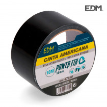 Cinta multiuso americana 10mx50mm negra edm