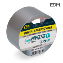 Cinta multiuso americana 10mx50mm gris edm