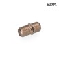CONECTOR EMPALMADOR "F" MACHO-MACHO CONECTOR EMPALMADOR "F" MACHO-MACHO