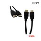 CONEXIÓN HDMI SUPRA DORADO ALTA DEFINICIÓN 5MTS