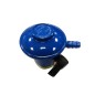 Regulador gas domestico (especial para canarias-ceuta-melilla) presion normal 30 mbar caudal 1,30kg valvula
ø 20mm