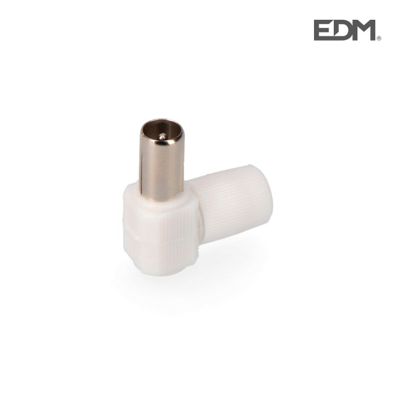 CLAVIJA TV ACODADA 9,5MM EDM