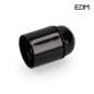 Portalamparas bk. reforzado - E-27 - negro (22285) - EDM