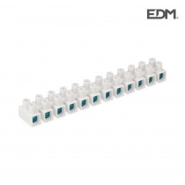 Regleta conexion 16 mm homologada blanca retractilada edm