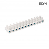 Regleta conexion 25 mm homologada blanca retractilada edm