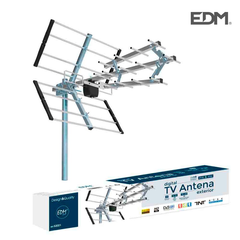 ANTENA UHF TV EDM 470-694MHZ