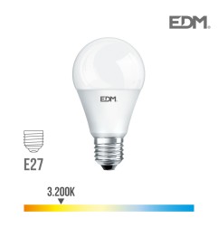 Bombilla standard led e27 20w 2100 lm 3200k luz calida edm