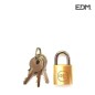Candado laton arco normal 20x12mm blister incluido 3 llaves (silca gl1
- jma
- glo-22d)