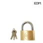 Candado laton arco normal 40x23mm blister incluido 3 llaves (silca var3 - jma -9d)