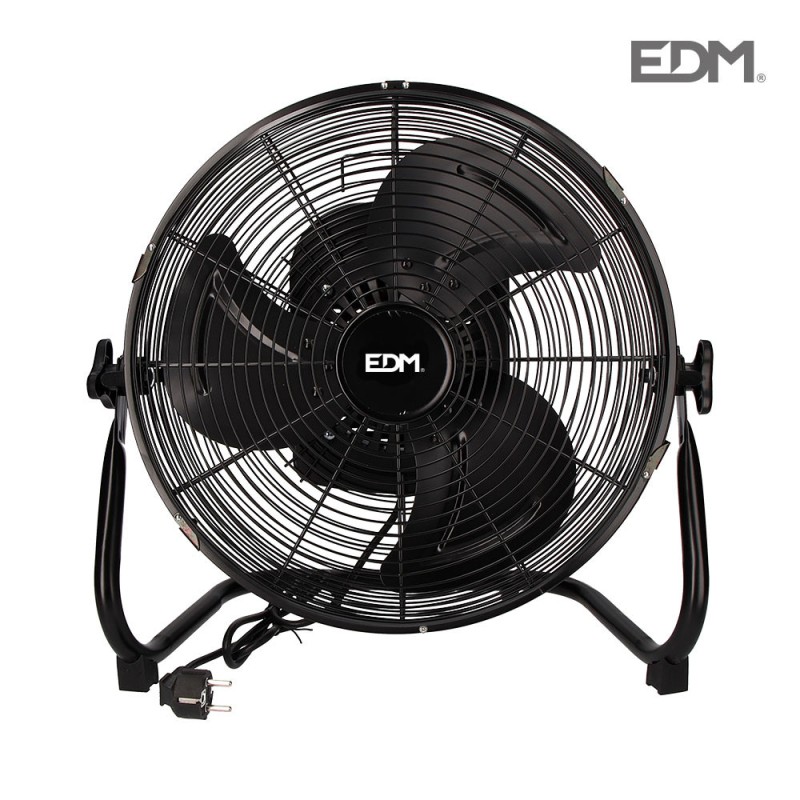 Ventilador industrial oscilante negro 70w ø aspas 45 cm 3