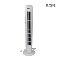Ventilador torre blanco 45w edm