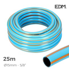 Manguera jardin profesional ø interior 15mm ø exterior 20mm (5/8") - rollo 25mts