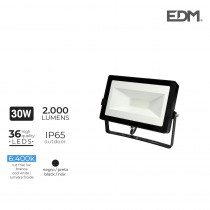 Foco proyector led  30w 6400k 2000 lumens edm