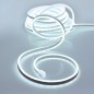 Kit tubo led neon 1m blanco frio a pilas 120