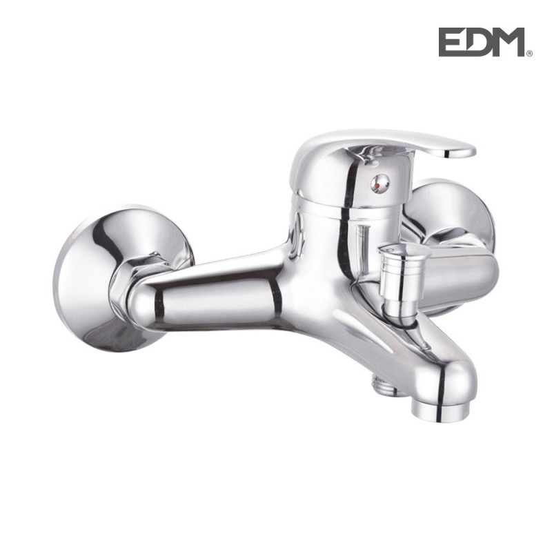 Grifo monomando empotrado de bañera
- con accesorios, con cartucho ceramico
- ( 15cm entre centro tomas ) edm
