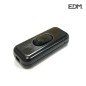 Interruptor de paso negro envasado - EDM