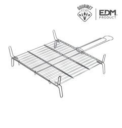 Parrilla doble 50x50cm edm
