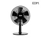 Ventilador sobremesa negro 40w
ø aspas 30cm 3 velocidades cabezal ajustable/oscilante 220/240v - 50hz 5 aspas edm