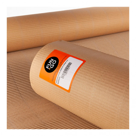 Carton ecologico  marron 0,9x5mts