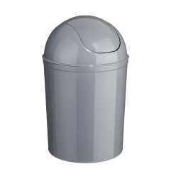 Cubo de basura color gris 7 litros 