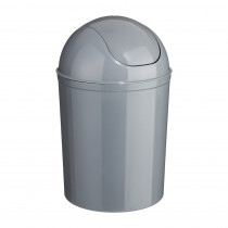 Cubo de basura color gris 7 litros 