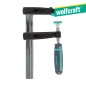 Sargento Tornillo 1" SZ 80-150" 80MM LARGO WOLFCRAFT