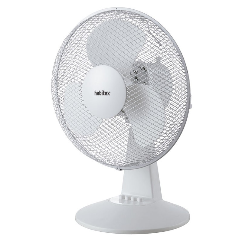 VENTILADOR SOBREMESA S30 BLANCO HABITEX