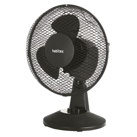 VENTILADOR SOBREMESA S23 NEGRO HABITEX