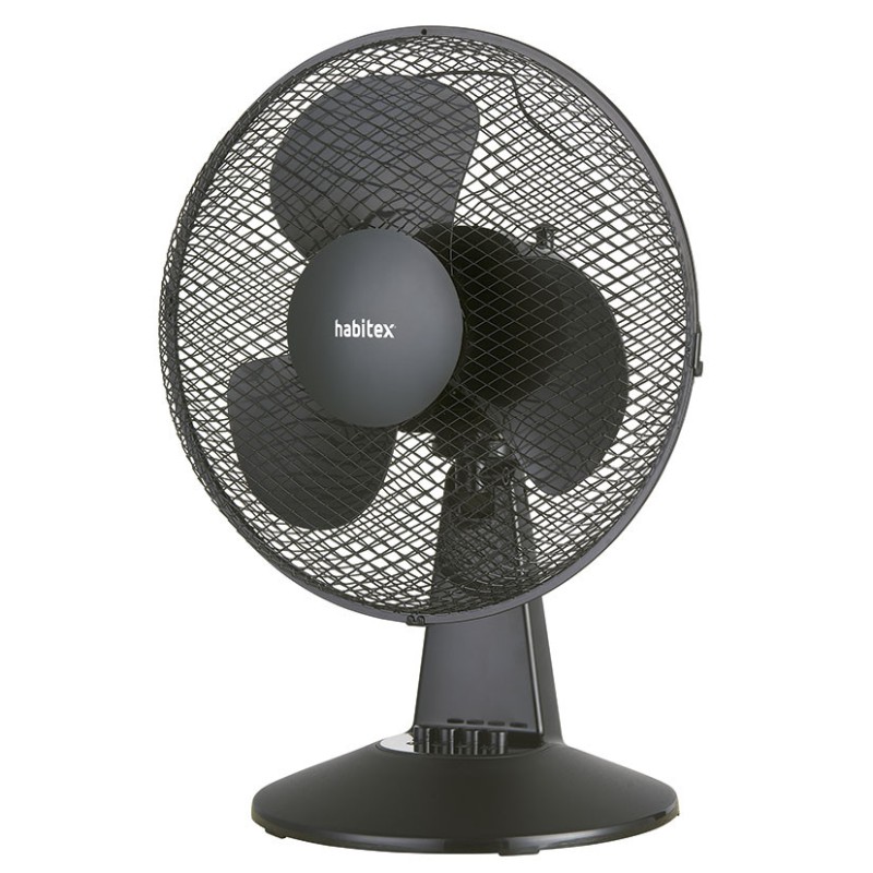 VENTILADOR SOBREMESA S30 NEGRO HABITEX VENTILADOR SOBREMESA S30 NEGRO HABITEX