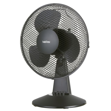 VENTILADOR SOBREMESA S30 NEGRO HABITEX