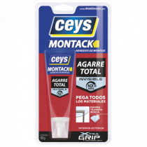 Adhesivo montaje CEYS Montack xpress transparente, 80gr