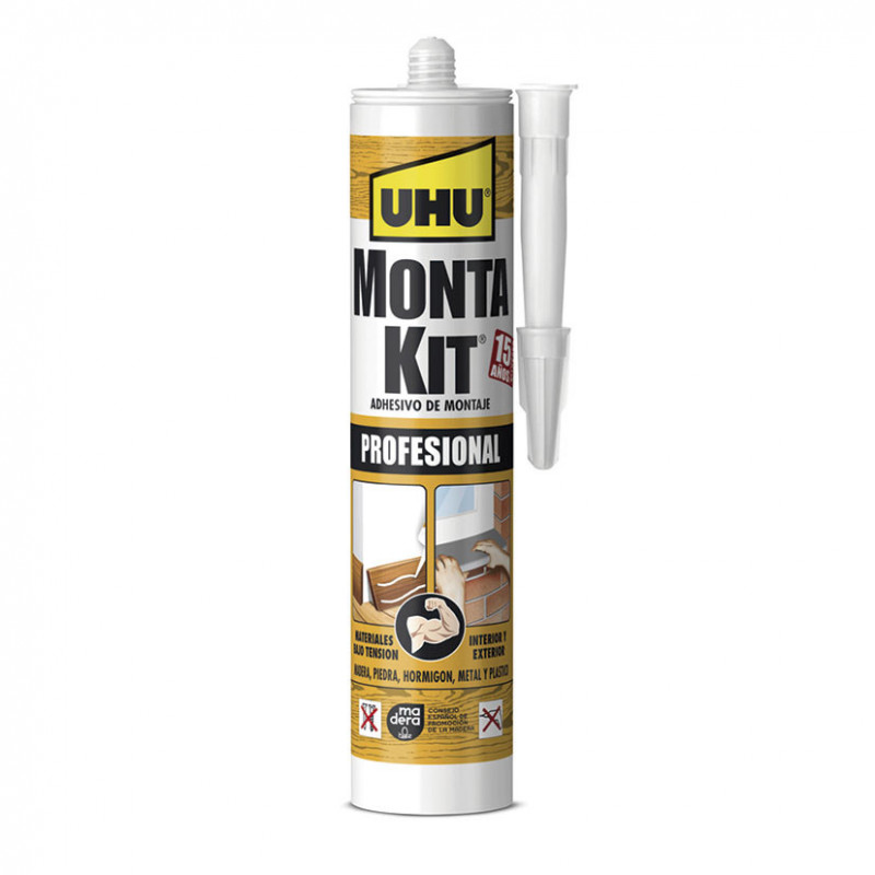 Adhesivo montaje UHU montakit 350gr