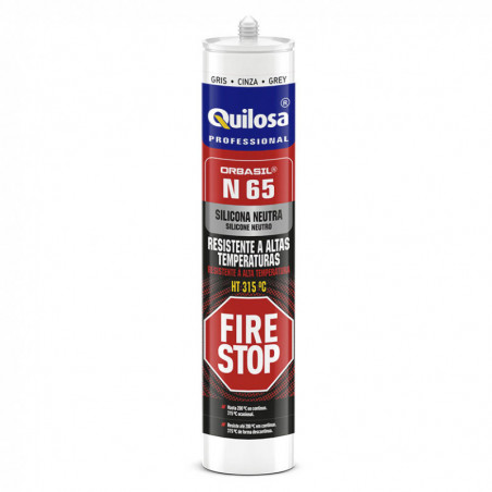 Silicona neutra altas temperaturas QUILOSA Fire Stop N-65