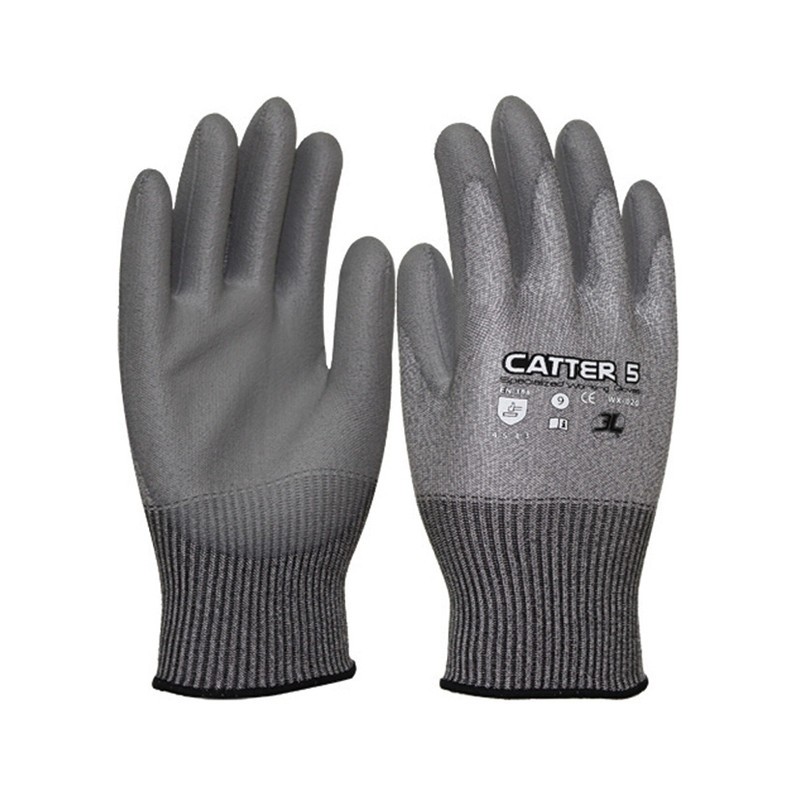 GUANTE ANTICORTE POLIESTER CON PU