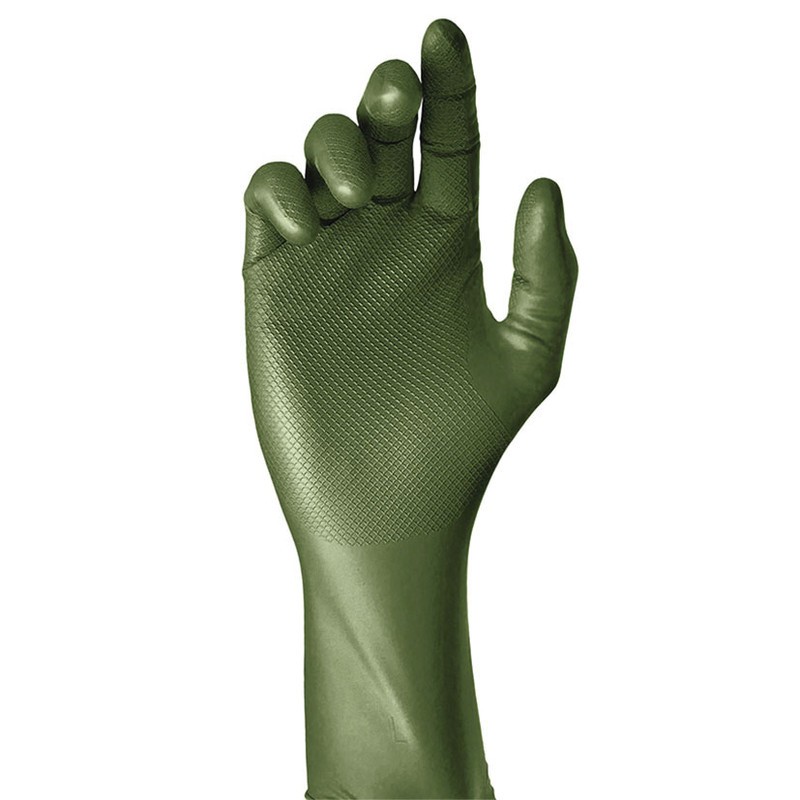 GUANTE DESECHABLE NITRILO VERDE 50 UNIDADES GUANTE DESECHABLE NITRILO VERDE 50 UNIDADES