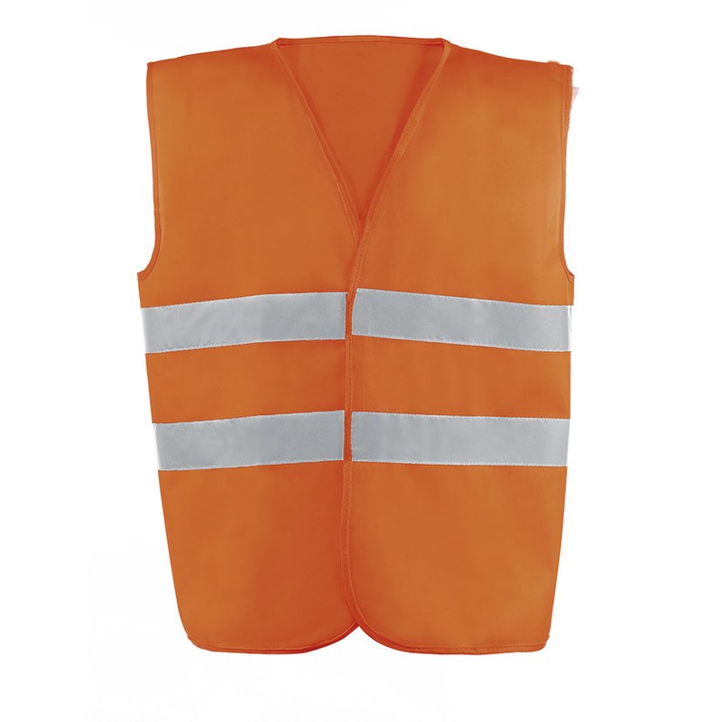 CHALECO ALTA VISIBILIDAD NARANJA
