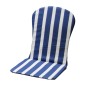 COJÍN MONOBLOCK ALTO 95X42X1.5CM AZUL 4 UNIDADES