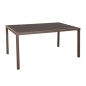 MESA ACERO VIDRIO 170X100CM MADEIRA