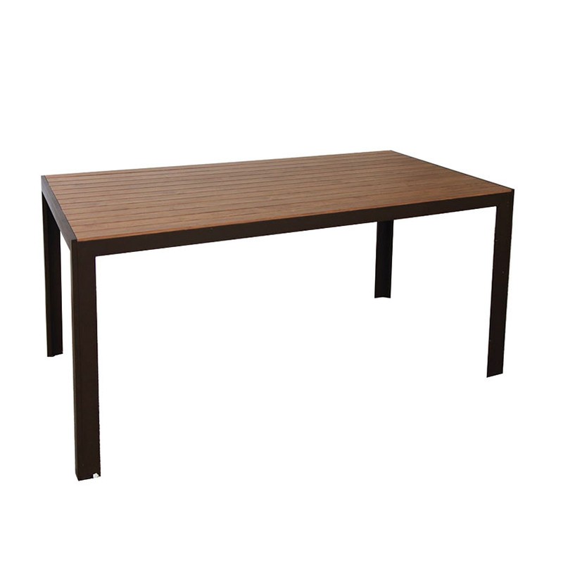 MESA ALUMINIO 160CM ORLANDO