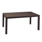 MESA MELODY MARRÓN 160X94CM