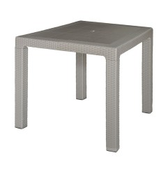 Mesa resina Elegance taupé
