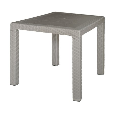 Mesa resina Elegance taupé
