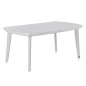 MESA ATLANTIC EXTENSIBLE 170/225X100XH73CM BLANCA