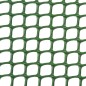 MALLA PLÁSTICA CUADRADA VERDE 420GR/M2